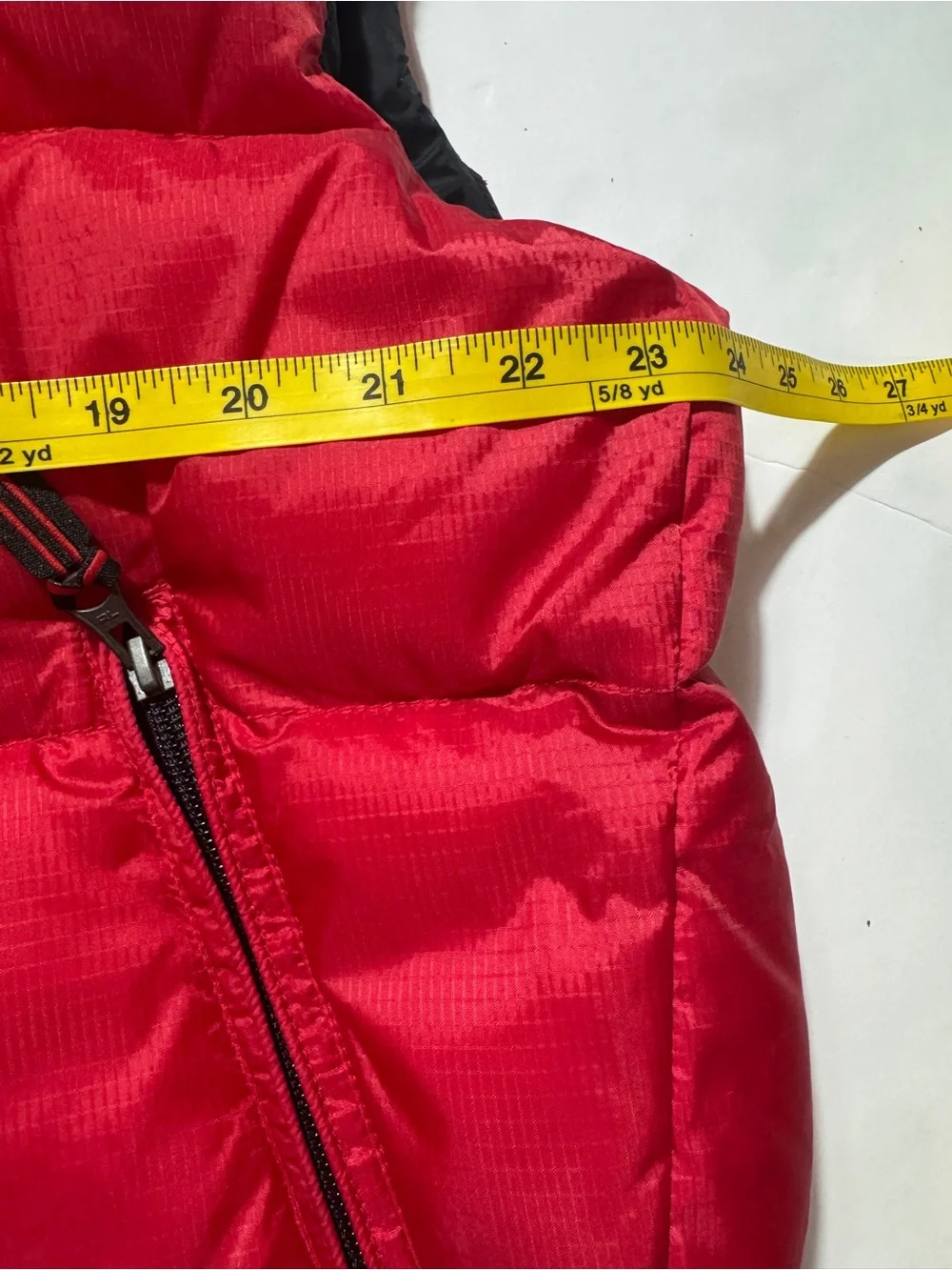 Vintage 90s Ralph Lauren Polo Sport Down Puffer Vest Red Men's L